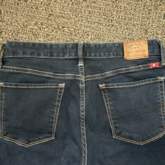 LUCKY BRAND -🍀 HANDCRAFTED JEANS Leyal Boot - Picture 6 of 8
